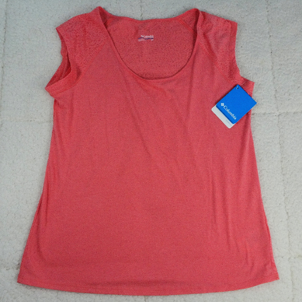 NWT Columbia Salmon Tank Top Size Small NEW